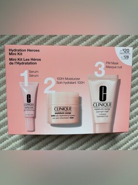 Clinique Moisture Surge Trio Set - Pink